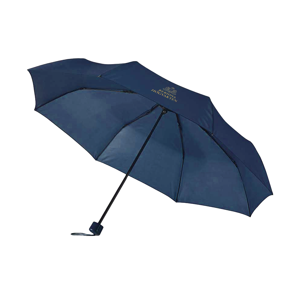 Paraply blå kompakt